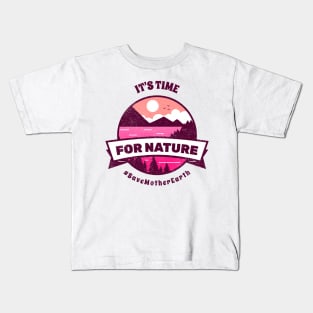 Time To Save Nature Kids T-Shirt